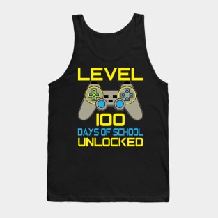 Level 100 completed 100 days of school unlocked Tank Top